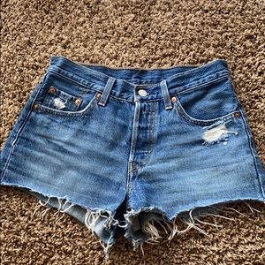 501 Levi Denim Short